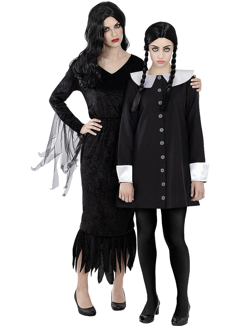 Déguisement Mercredi Addams femme grande taille - La Famille Addams