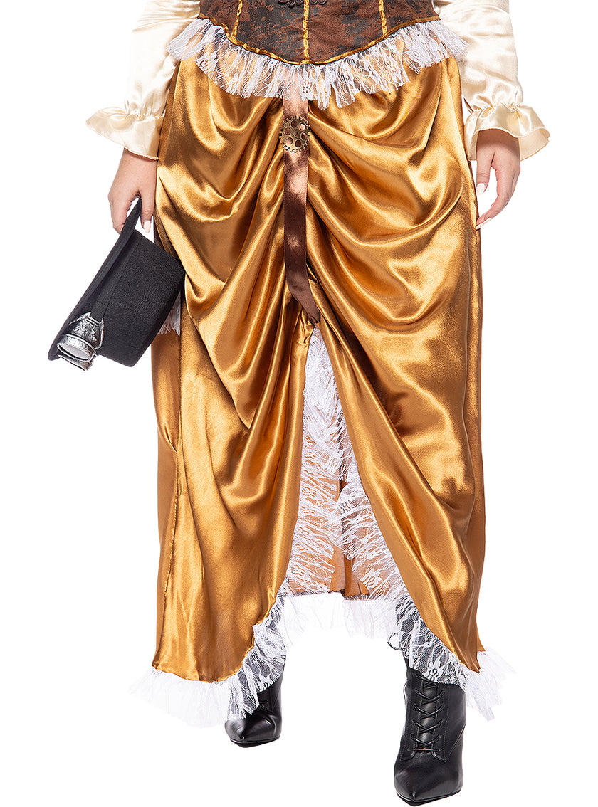 Déguisement Steampunk long femme grande taille