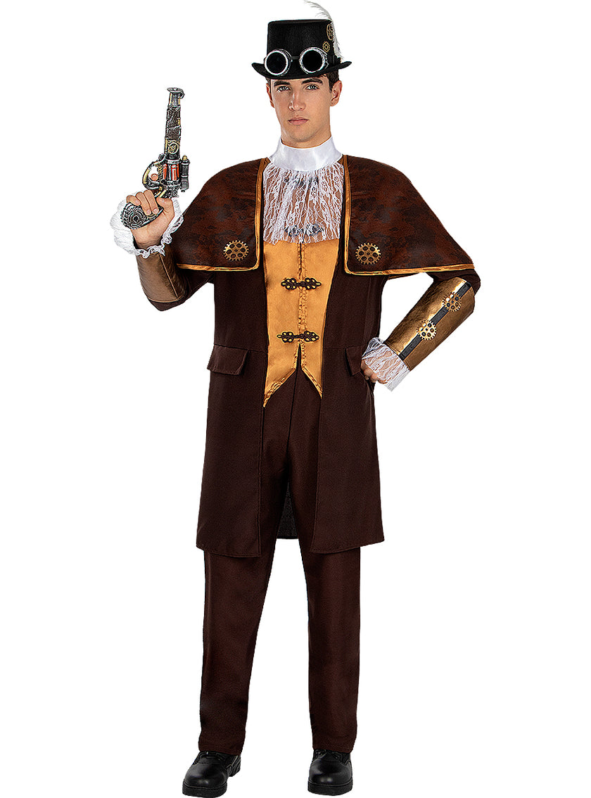 Déguisement Steampunk élégant homme grande taille