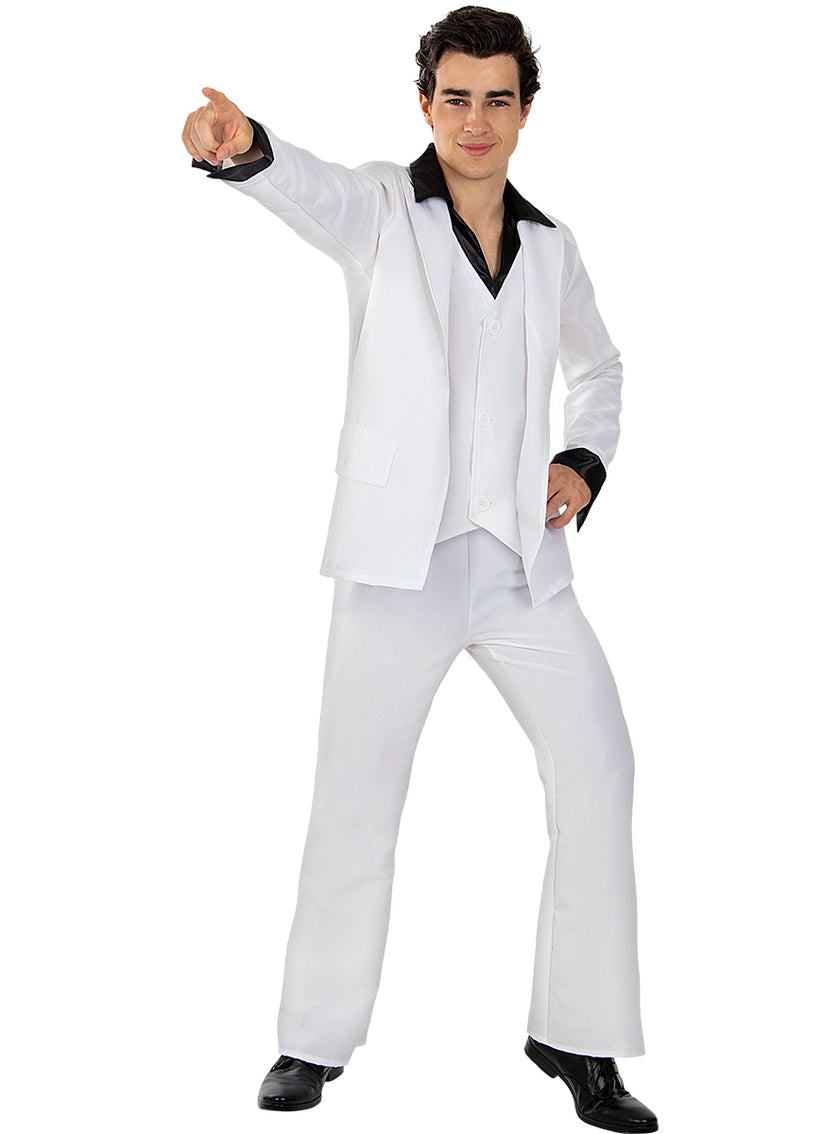 Déguisement années 70 disco homme grande taille