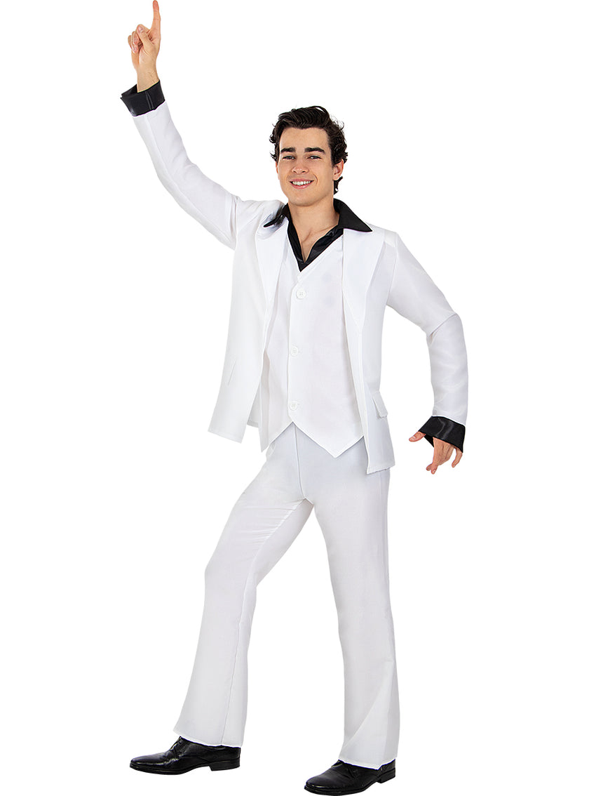 Déguisement années 70 disco homme grande taille