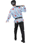 Déguisement policier zombie homme grande taille