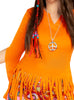 Déguisement Hippie joyeux femme grande taille