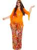 Déguisement Hippie joyeux femme grande taille