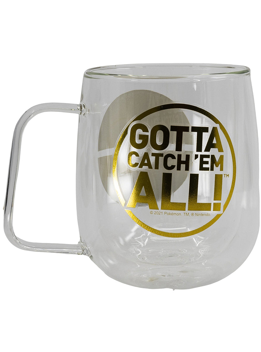 Mug Poké Ball en verre - Pokémon