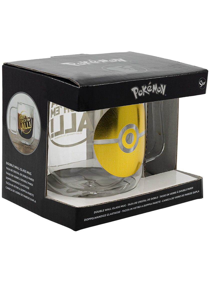 Mug Poké Ball en verre - Pokémon