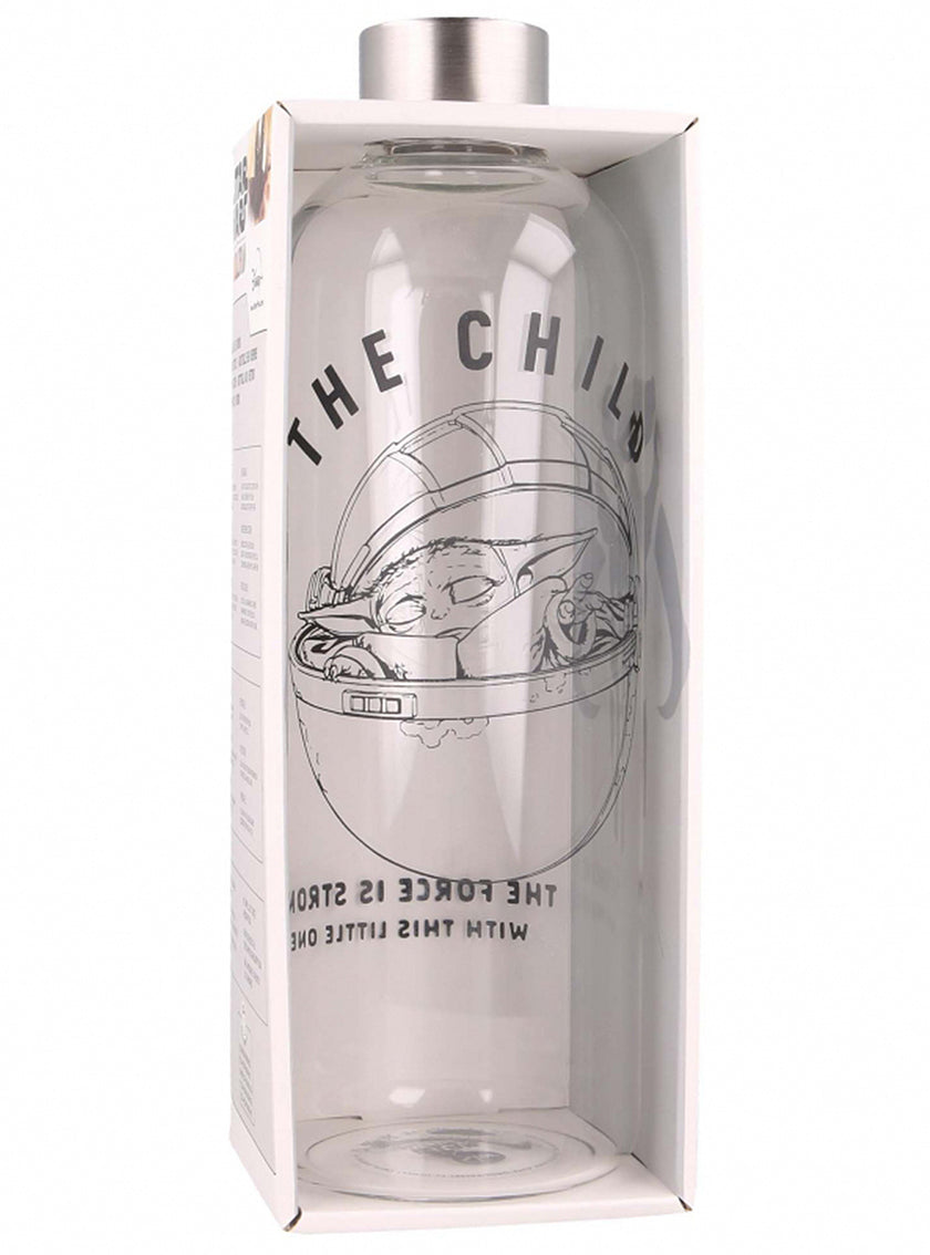 Bouteille Baby Yoda The Mandalorian en verre 1030ml - Star Wars