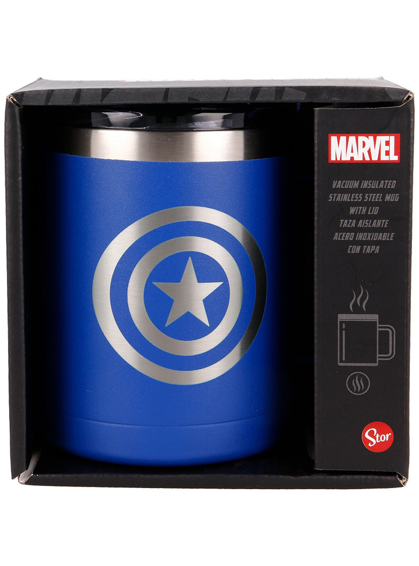Mug Isotherme Captain America Logo - Marvel