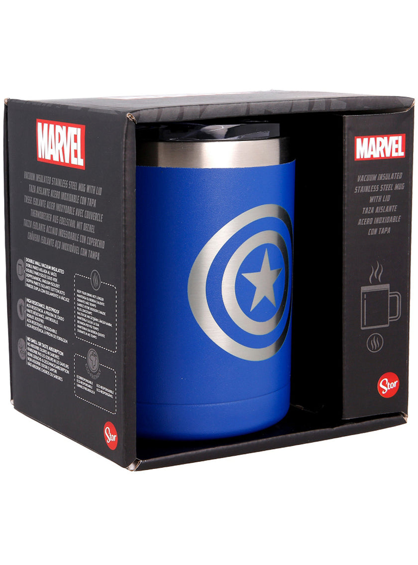 Mug Isotherme Captain America Logo - Marvel