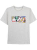 T-shirt Marvel logo collage homme