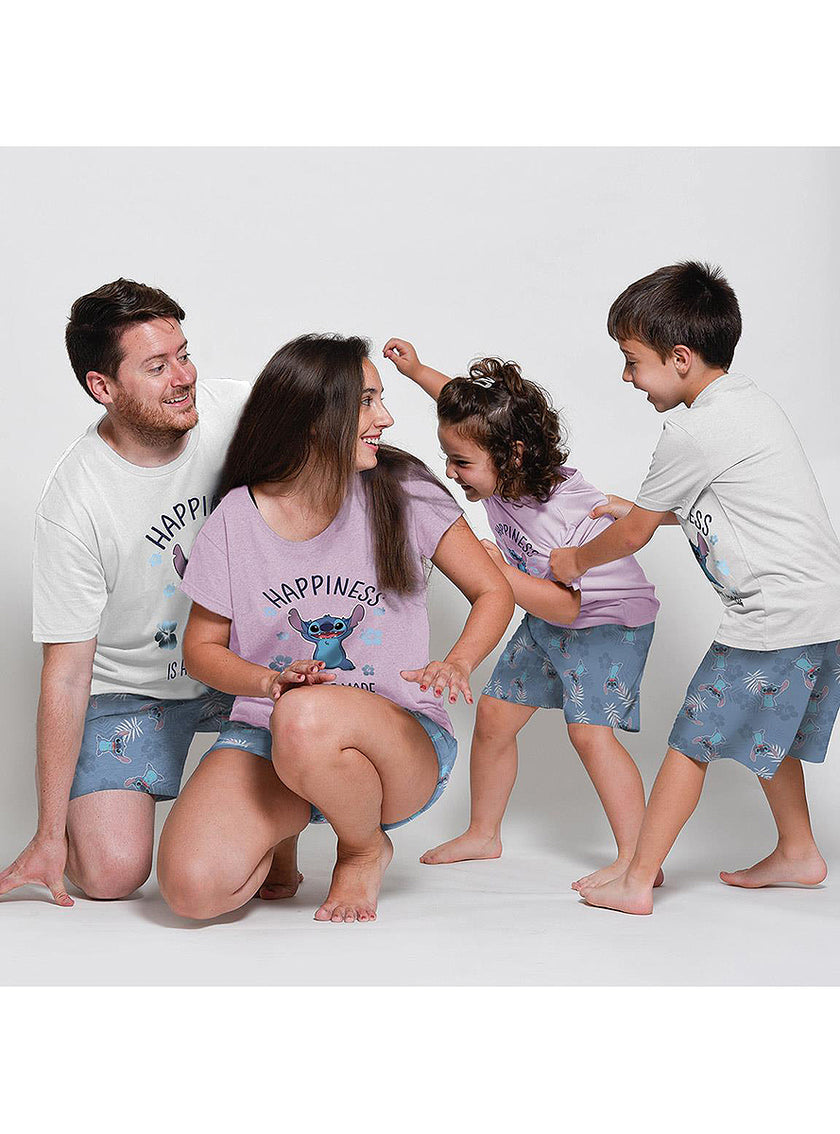 Pyjama Stitch court femme - Lilo & Stitch