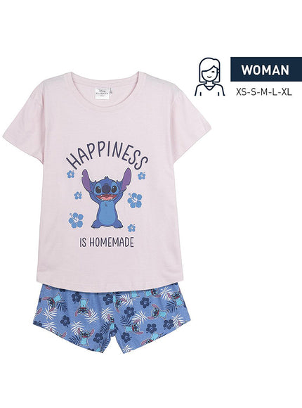 Pyjama Stitch court femme - Lilo & Stitch