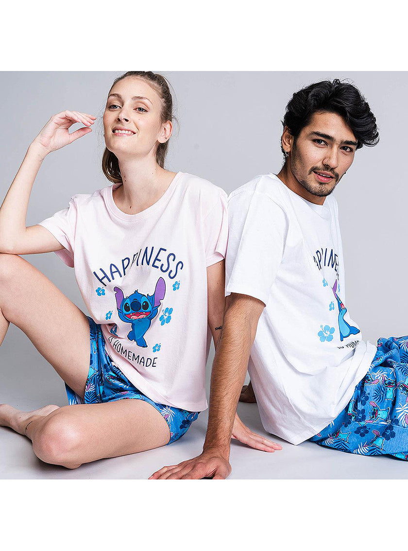 Pyjama Stitch court femme - Lilo & Stitch