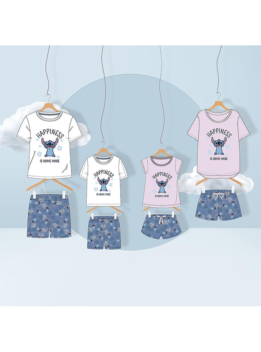 Pyjama Stitch court femme - Lilo & Stitch