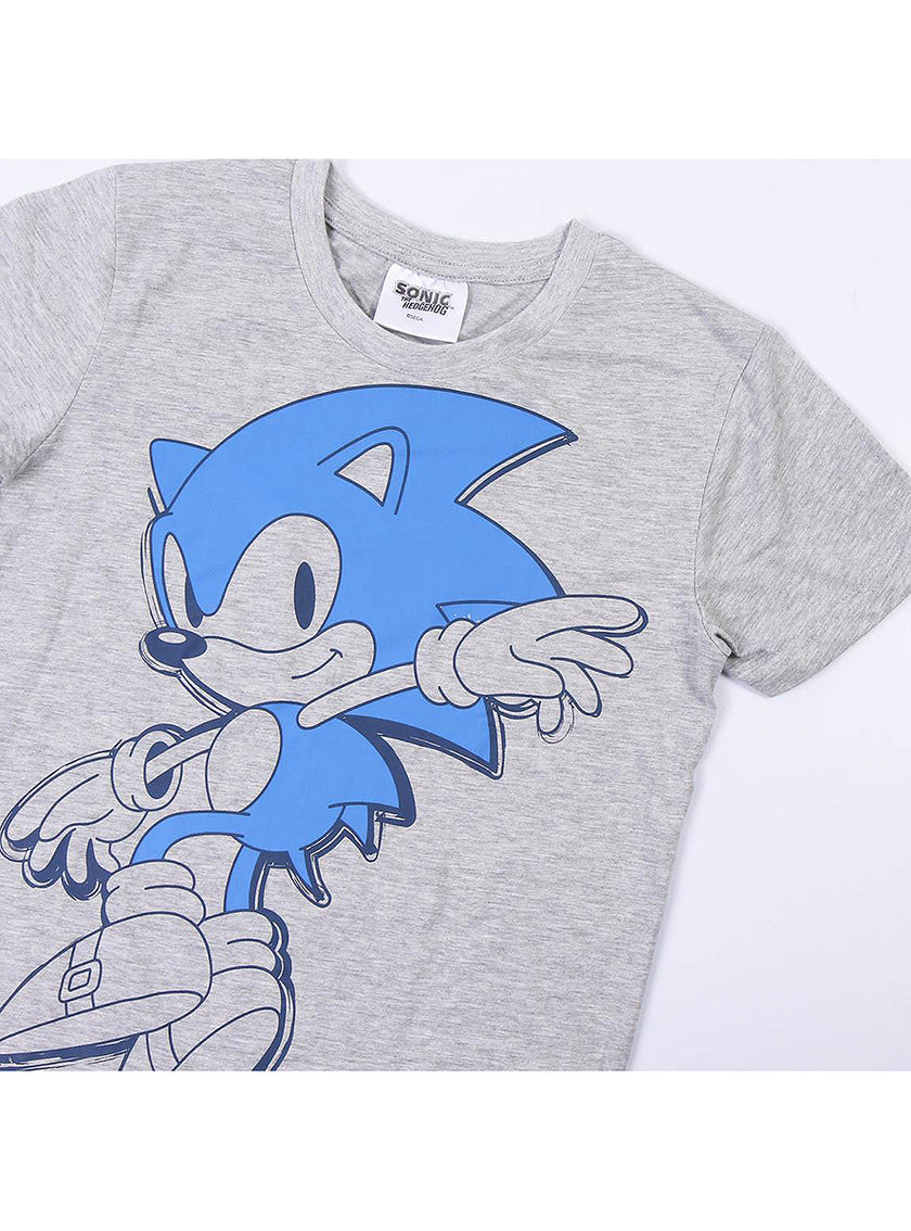 Pyjama Sonic court garçon