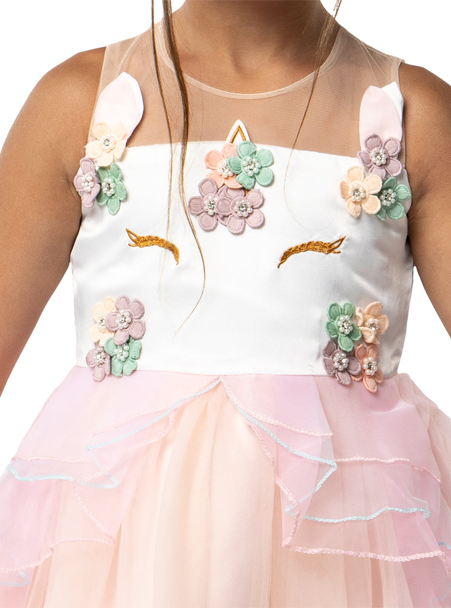 Déguisement princesse licorne fille