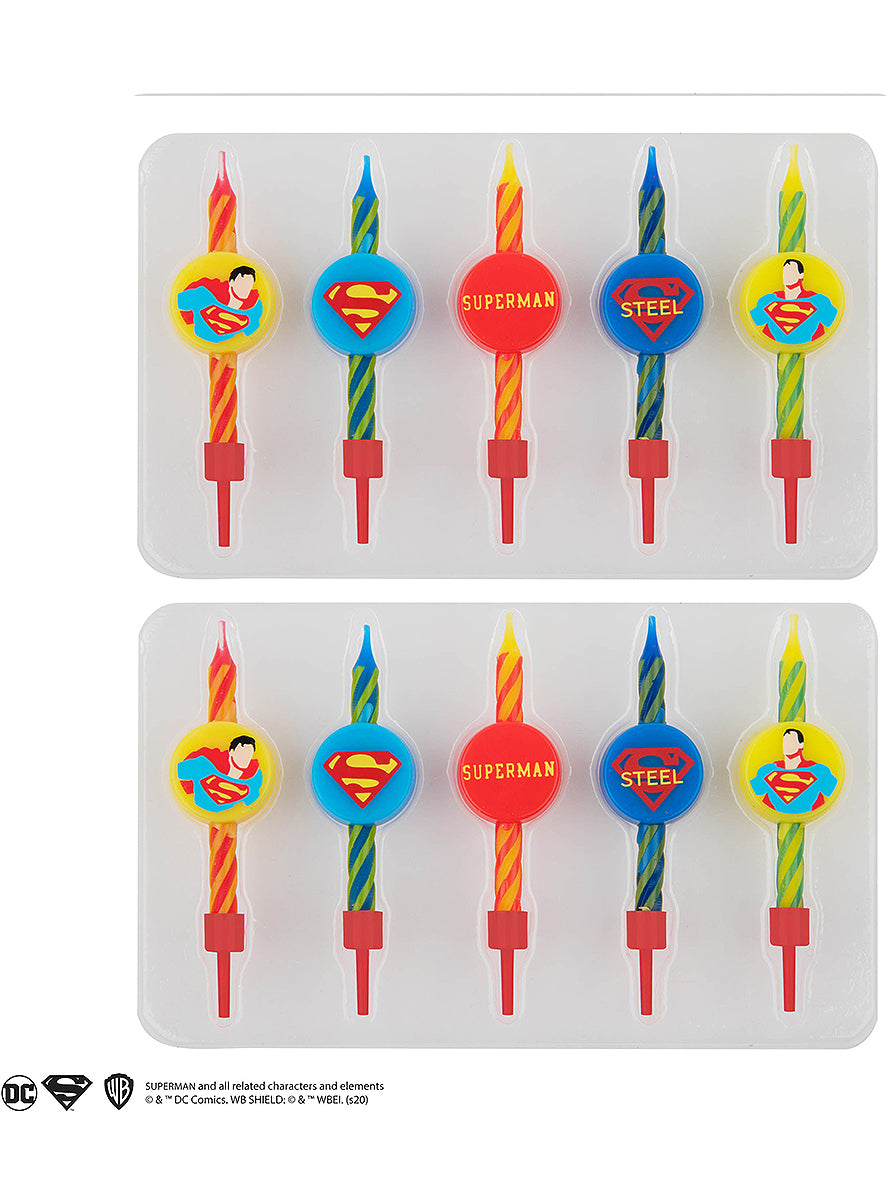 10 bougies anniversaire Superman