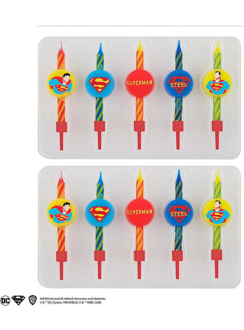 10 bougies anniversaire Superman
