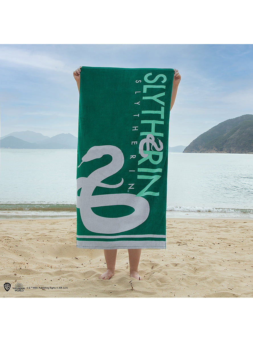 Serviette de plage Serpentard - Harry Potter