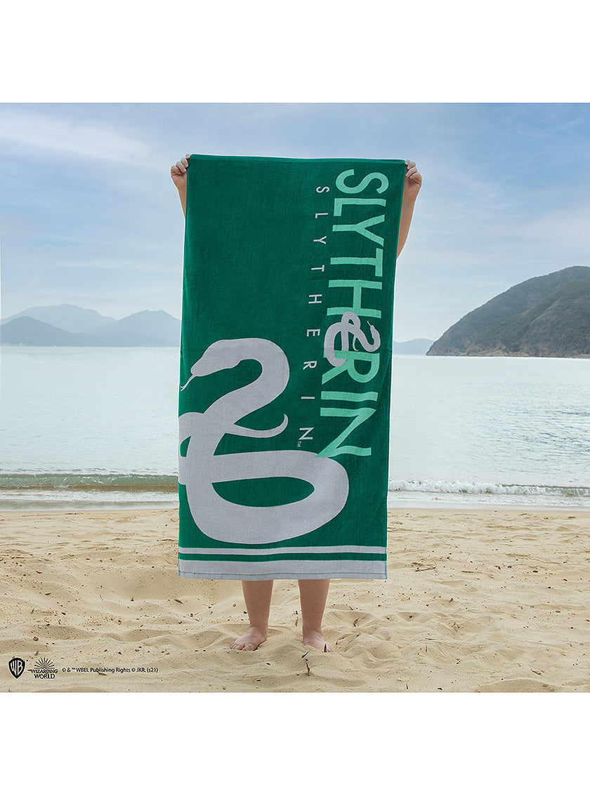Serviette de plage Serpentard - Harry Potter