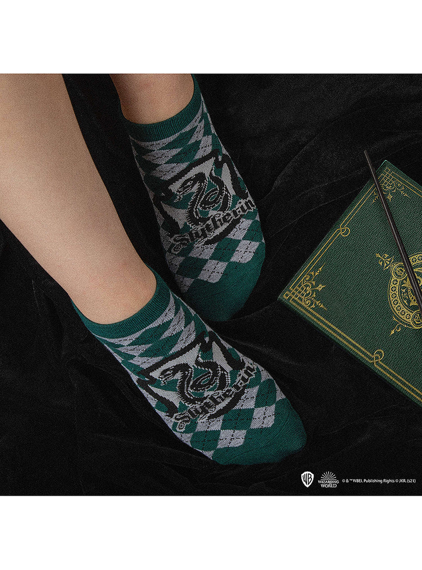 Chaussettes courtes Serpentard - Harry Potter