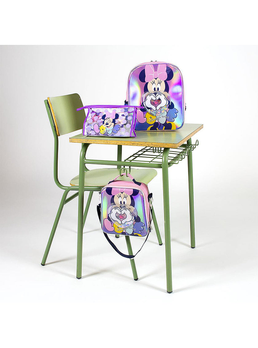 Portamerienda Minnie Mouse confeti