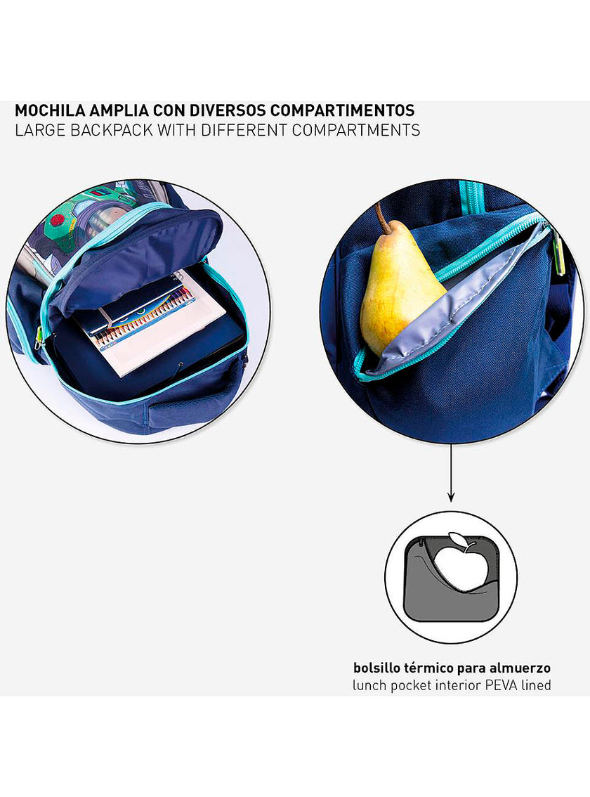 Sac à dos Buzz l'Éclair personnage