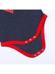 Ensemble body, chaussettes et bavoir Superman pour bébé