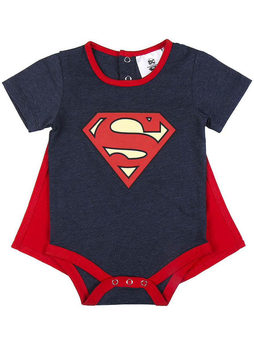 Ensemble body, chaussettes et bavoir Superman pour bébé