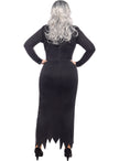 Déguisement squelette élégante femme grande taille