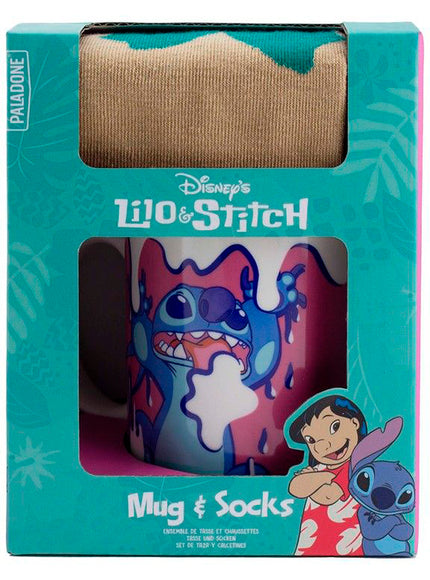 Mug et chaussettes Stitch - Lilo & Stitch