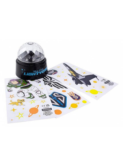 Lampe Buzz l'Éclair projection mur