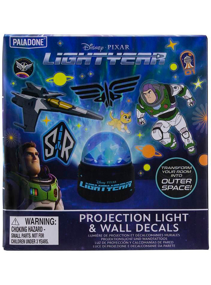 Lampe Buzz l'Éclair projection mur