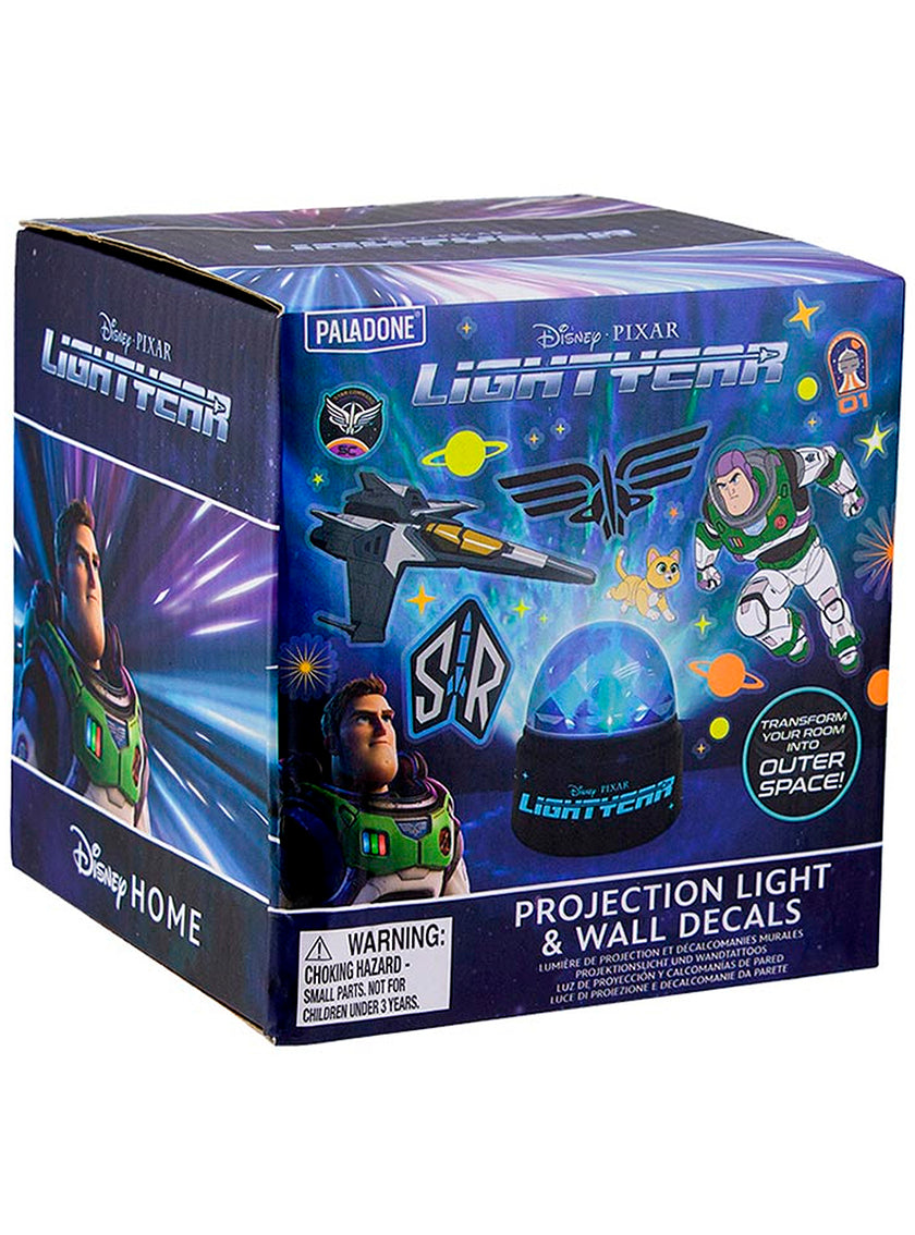 Lampe Buzz l'Éclair projection mur