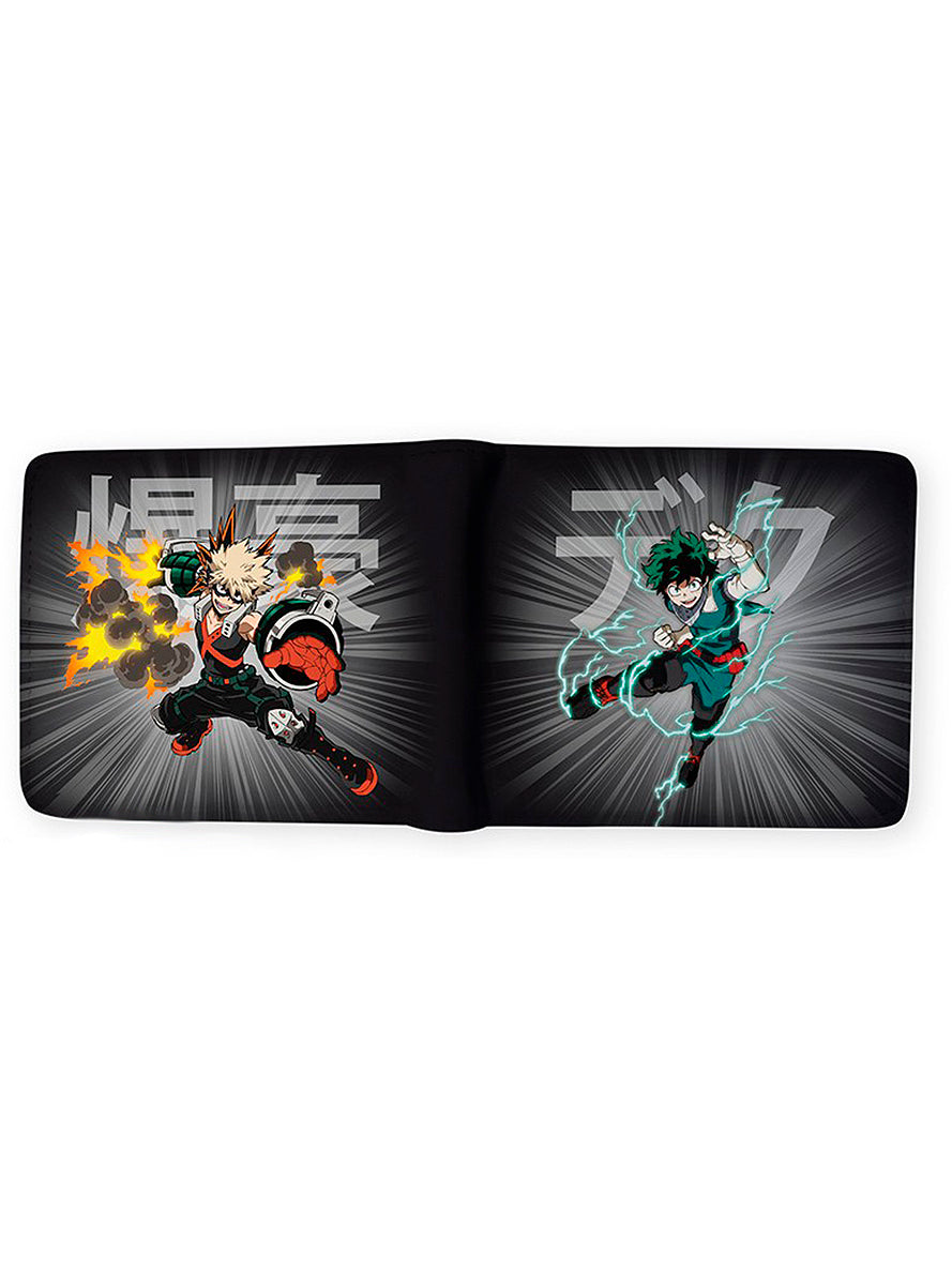 Portefeuille Izuku et Bakugo - My Hero Academia