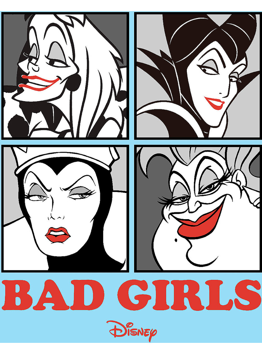 T-shirt Méchantes de Disney femme