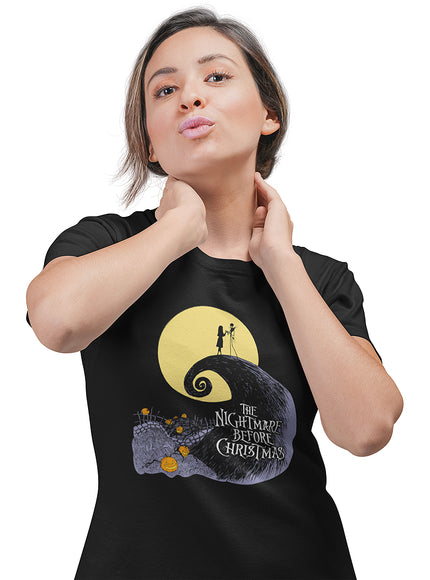 T-shirt L'étrange Noël de monsieur Jack pour femme