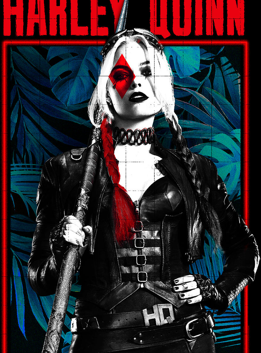 T-shirt Harley Quinn homme - Arkham City