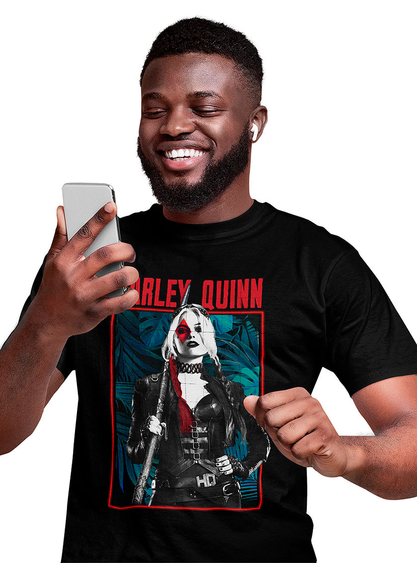 T-shirt Harley Quinn homme - Arkham City