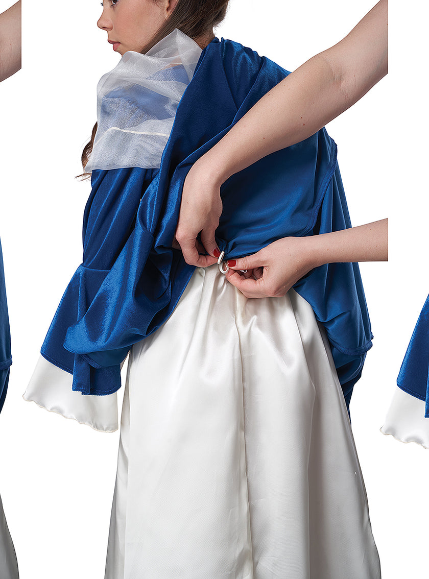 Déguisement époque coloniale élégante fille