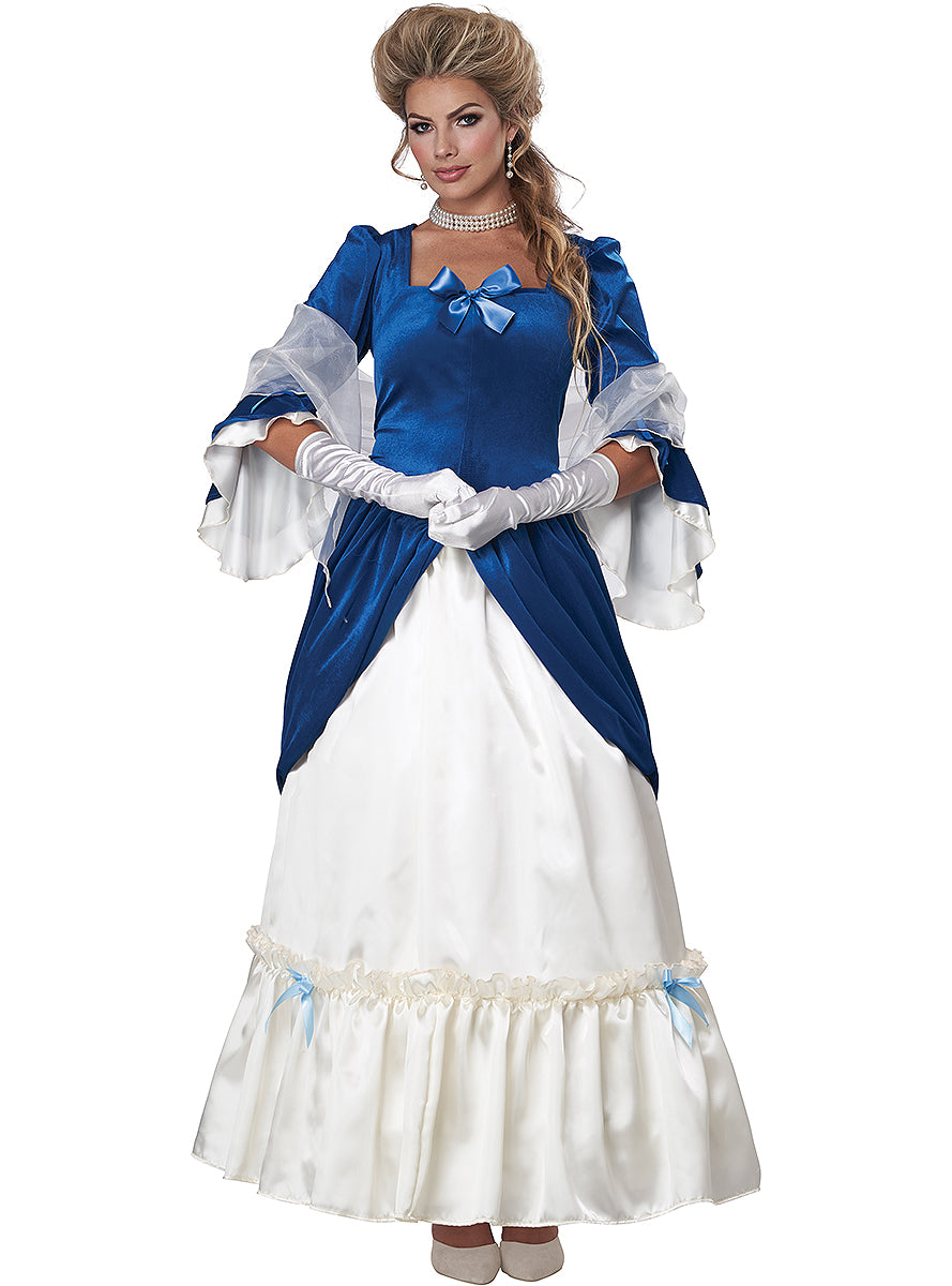 Déguisement époque coloniale élégante femme