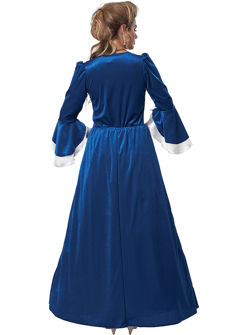 Déguisement époque coloniale élégante femme