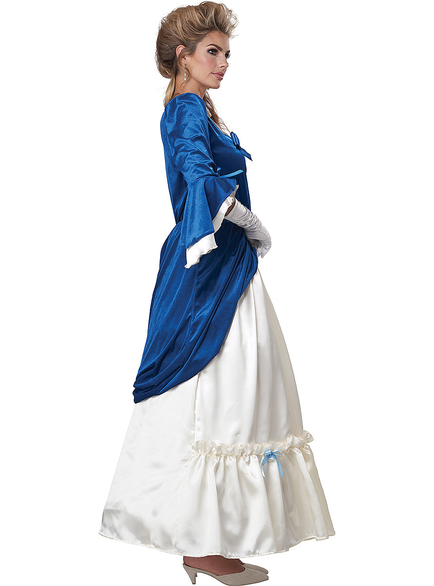 Déguisement époque coloniale élégante femme