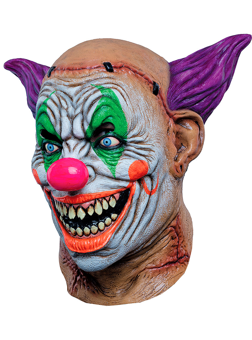Masque clown fluo