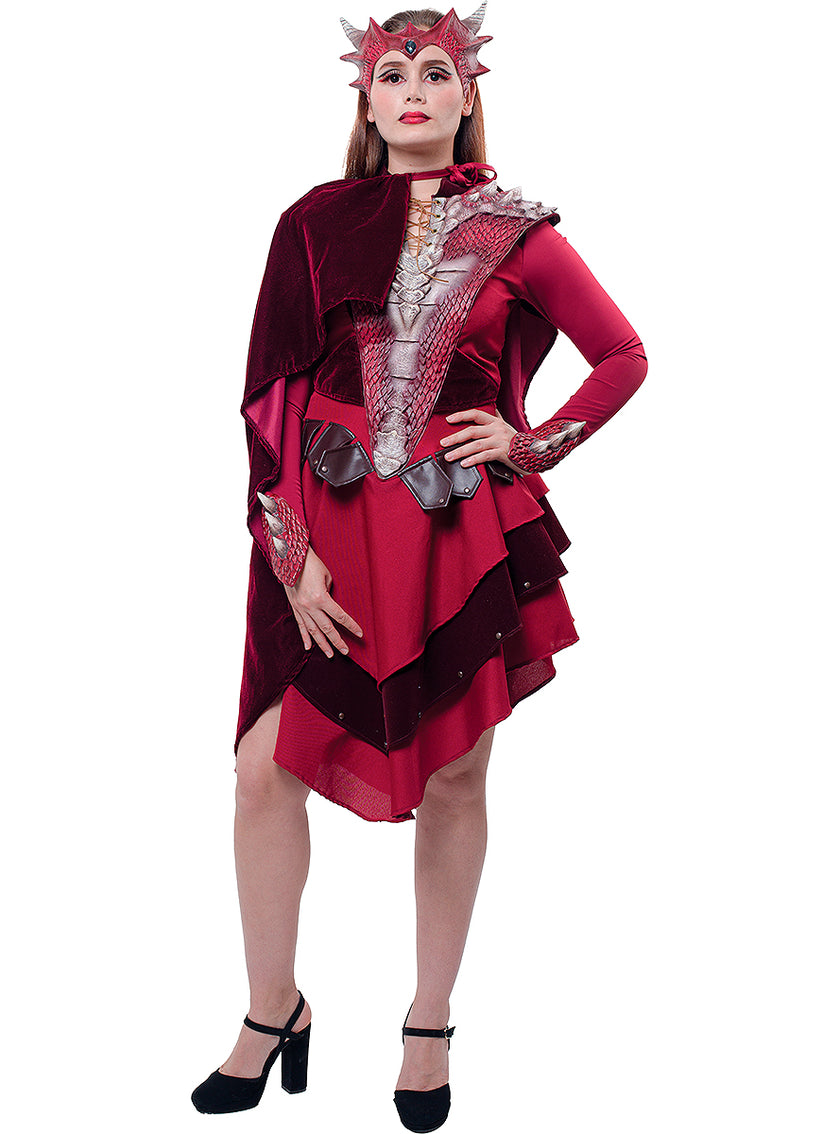 Déguisement Reine de Dragon femme