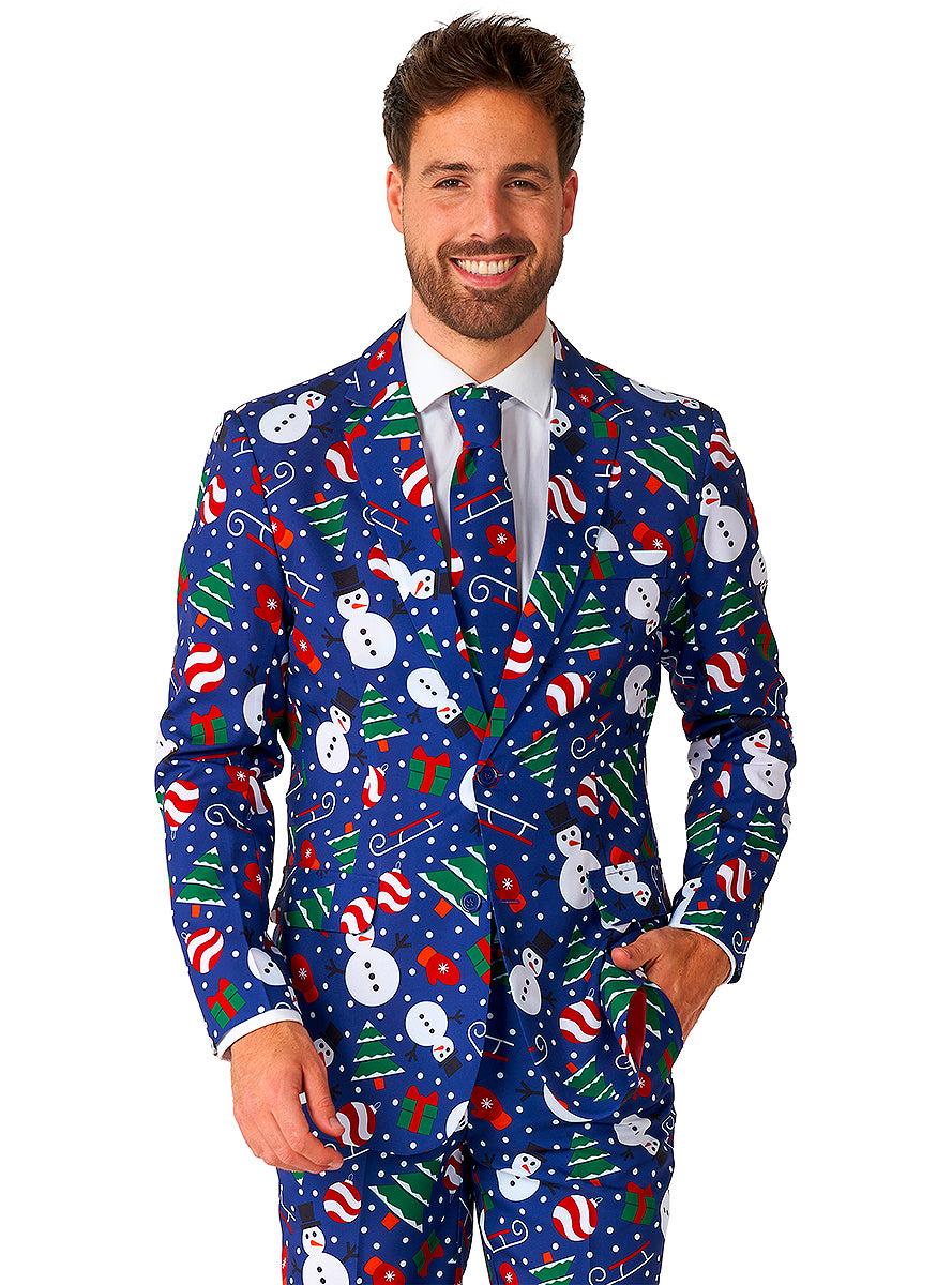 Costume Bonhomme de neige Noël- Suitmeister