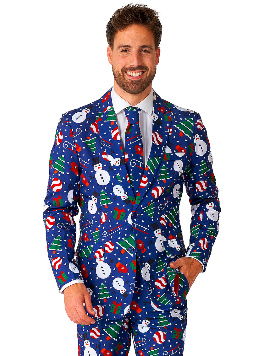 Costume Bonhomme de neige Noël- Suitmeister