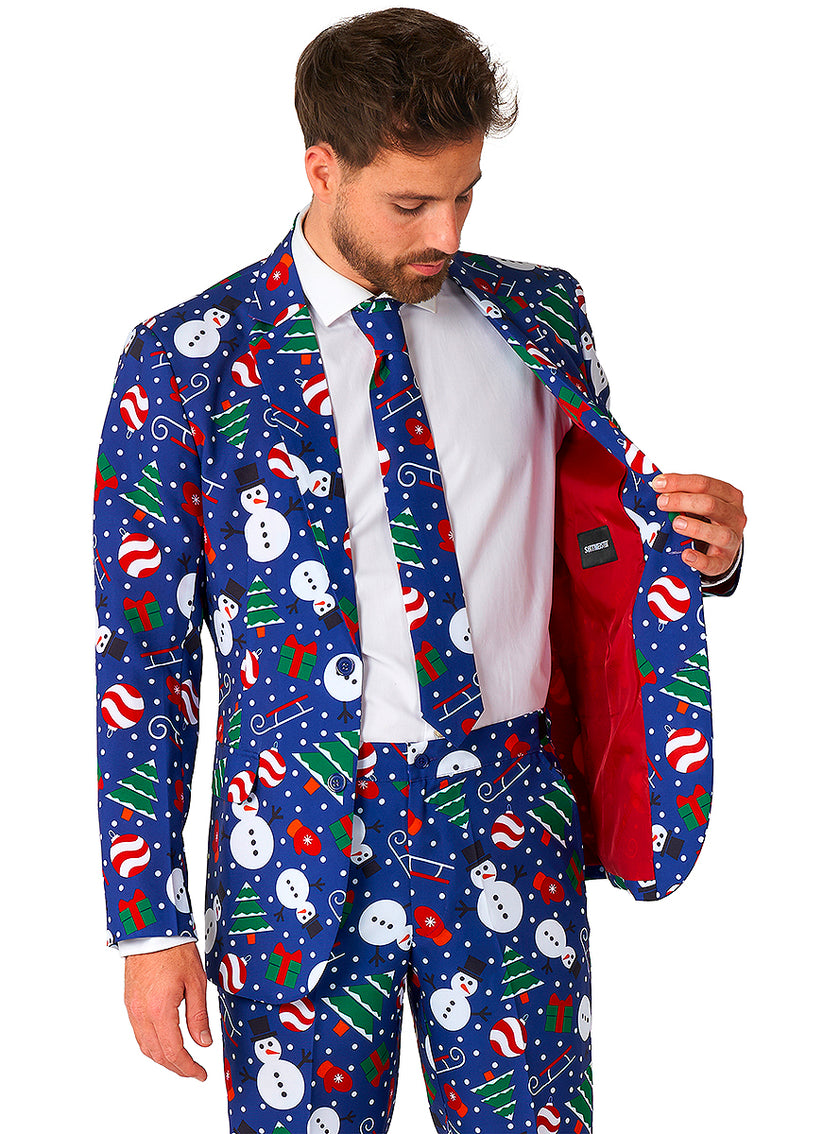 Costume Bonhomme de neige Noël- Suitmeister