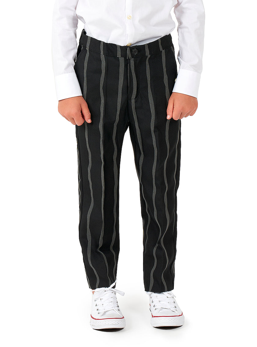 Costume à rayures qui brille dans le noir enfant - Suitmeister