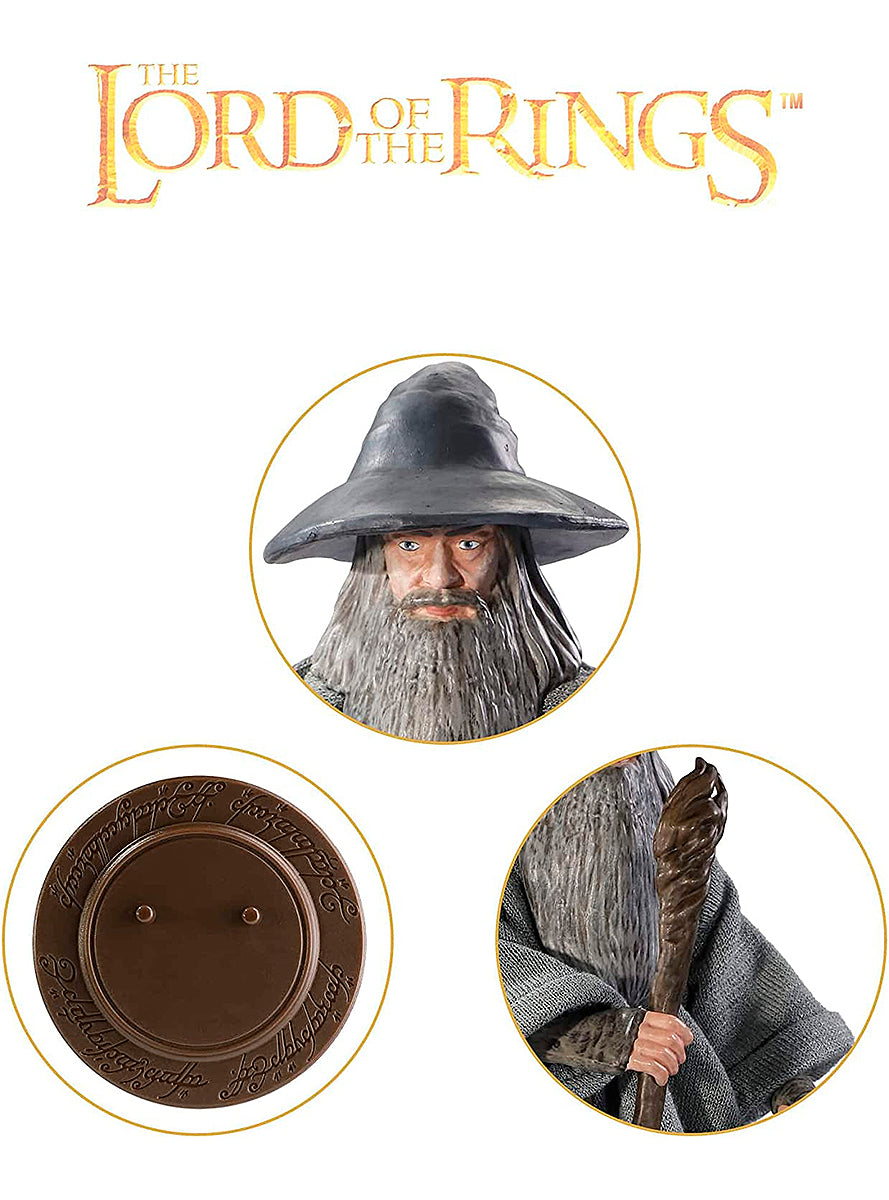 Figurine Gandalf Bendyfigs - Le Seigneur des Anneaux